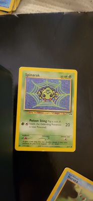 Spinarak 64/75 - Neo Discovery card