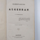 J. E. Bergroth : Elementarkurs i algebran - pikkukuva 3