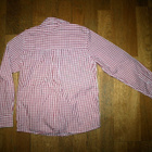 Benetton puna-valko ruudullinen kauluspaita 130 - pikkukuva 2