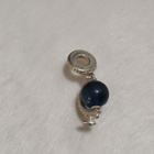 Hopea Pandora Murano Wonderful World Blue Globe Charm - pikkukuva 1