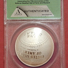 USA 1 silver Dollar Baseball 2014, max laatuluokitus PR70. - pikkukuva 3