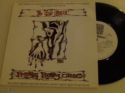 The Dogs d'amour pretty pretty once 7 45 UK 1993 osa C