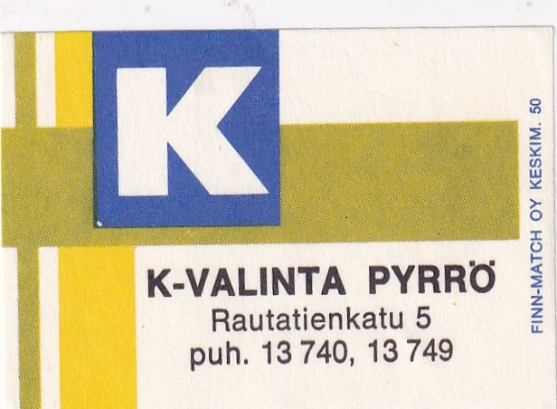 K-Valinta Pyrrö, Rautatienkatu 5 , 3/13