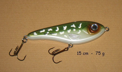 Bomber Herky Jerky 15 cm, hauki