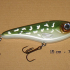 Bomber Herky Jerky 15 cm, hauki - pikkukuva 1