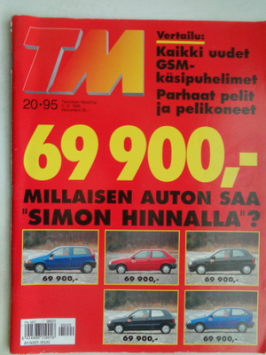 Tekniikan Maailma Nro 20/1995 (30.7)