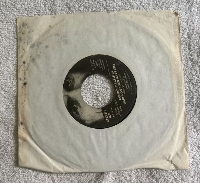 GEORGE HARRISON - HARI'S ON TOUR (EXPRESS) 7" SINGLE