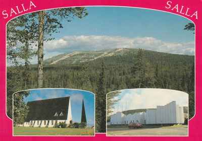 KIRKKOKORTTI - SALLAN KIRKKO - 8