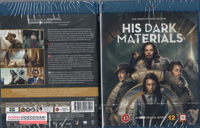 His Dark Materials 1 Kausi	(7 182)	UUSI	-FI-	BLU-RAY		(2)		2