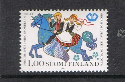 1981  Nuorisoseuraliike 100 v.  ++