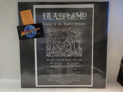 BLASPHEMY - RETURN OF THE HOODED DEMONS M-/EX+ LP