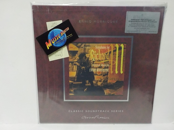ENNIO MORRICONE - SYMPHONY FOR RICHARD III OST UUSI 180G LP