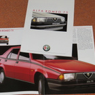 1988 Alfa Romeo 75 esite - KUIN UUSI - 20 sivua - pikkukuva 1