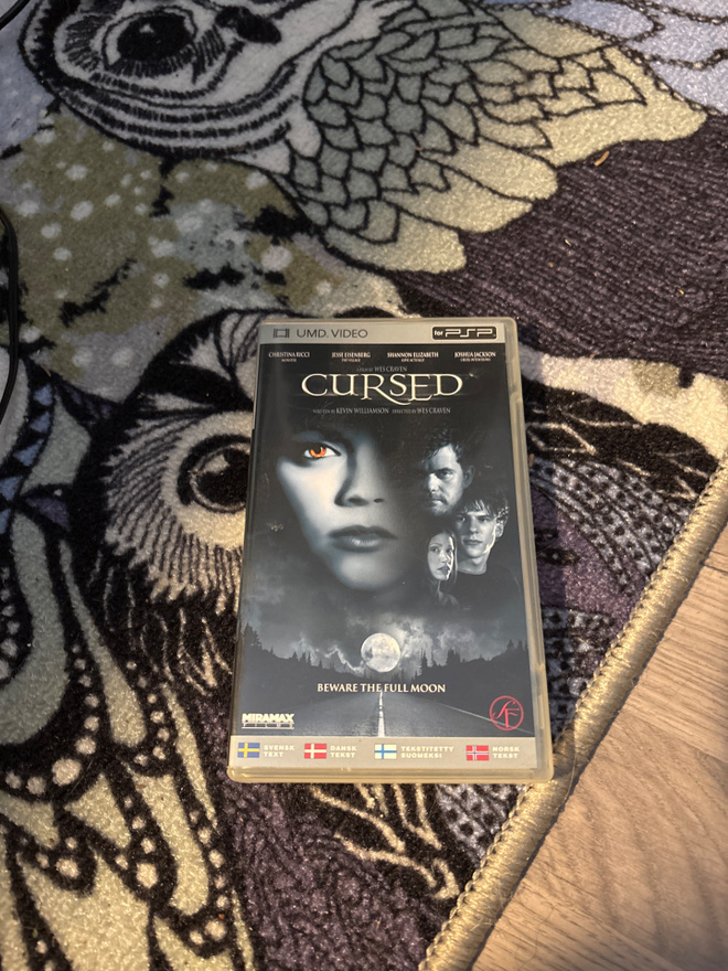 Cursed UMD-levy Sony PSP