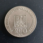 Puolan 200 zloty hopea kolikko - pikkukuva 2