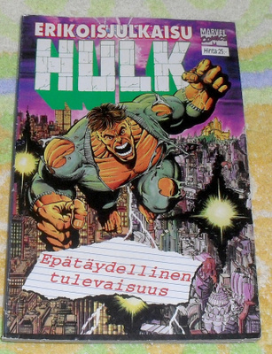 Hulk Erikoisjulkaisu 1994 - Epätäydellinen Tulevaisuus