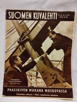 Suomen Kuvalehti No 38 syyskuu 1955