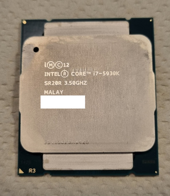 Intel Core i7-5930K 3.5GHz LGA2011-3 prosessori
