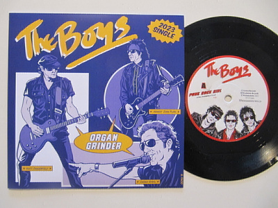 The Boys Organ Grinder 7" sinkku Musta