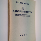 77 kaksoiskoetta sekä toisen kotimaisen kielen ylioppilas... - pikkukuva 1