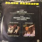 BLACK SABBATH: Die Young * Heaven And Hell * UK 1980 - pikkukuva 2