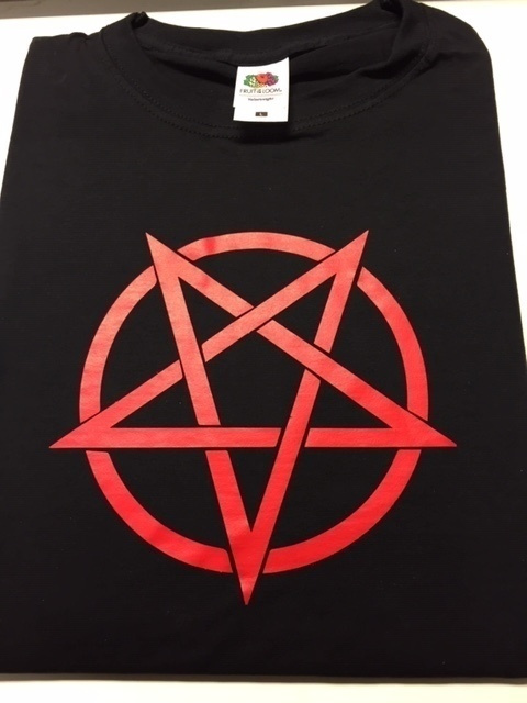 Pentagram T-paita (L)