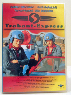 Trabant-Express kolme dvd levyä.