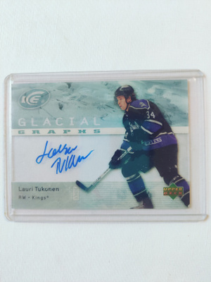 Lauri Tukonen - 07-08 UD Glacial Graphs Rookie