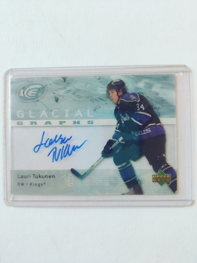 Lauri Tukonen - 07-08 UD Glacial Graphs Rookie