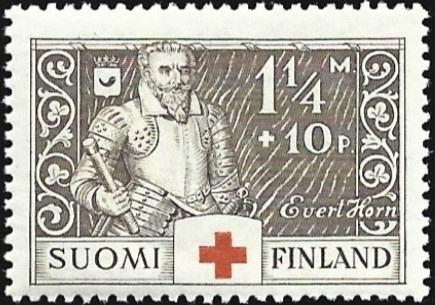 1934 Punainen Risti 1  1/4 mk + 10 p **  LaPe 184