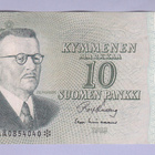 Suomi 10 mk v.1963 Litt. A P-104r (Kullberg-Lindblom) tähti - pikkukuva 1
