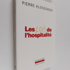 Pierre Klossowski : Les lois de l'hospitalite - pikkukuva 1