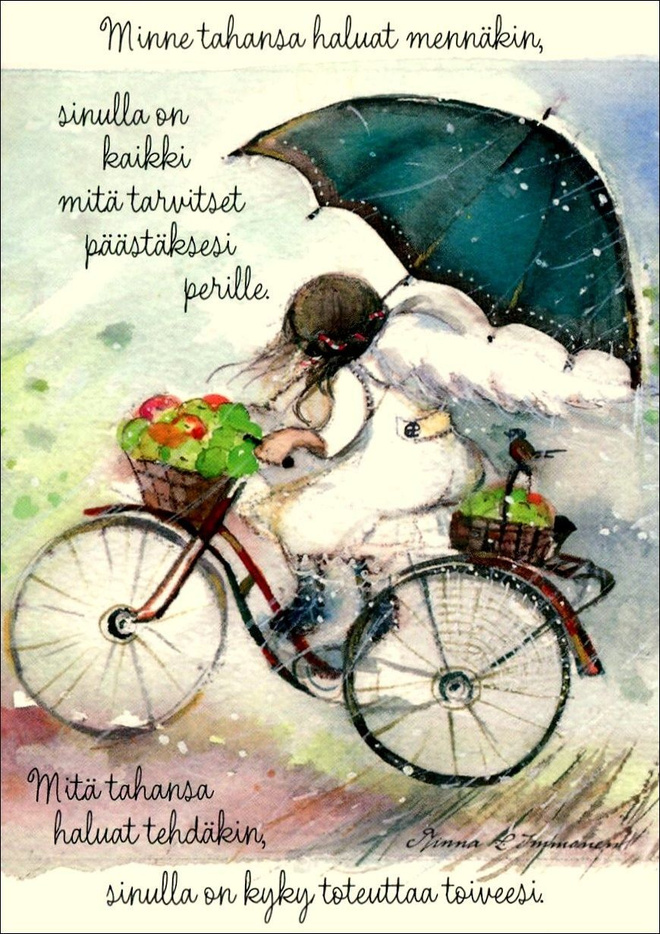 Minna Immonen, Enkeli sateessa, käyttämätön
