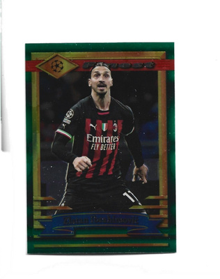 ZLATAN IBRAHIMOVIC - MILAN - 2022 TOPPS FINEST # 49 FUTIS