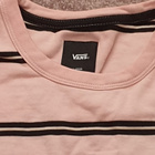 VANS miesten roosa pusero mustilla raidoilla L-kokoa - pikkukuva 2