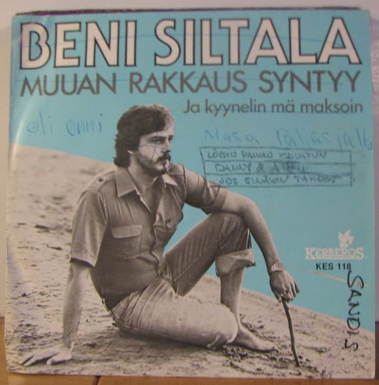 Single: Siltala, Beni - Muuan rakkaus syntyy / Ja kyynelin..