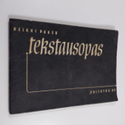 Heikki Paaer : Tekstausopas - pikkukuva 1