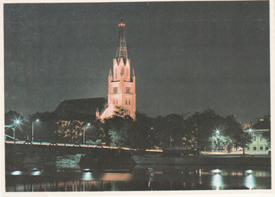 Postikortti, PORI, Keski-Porin Kirkko