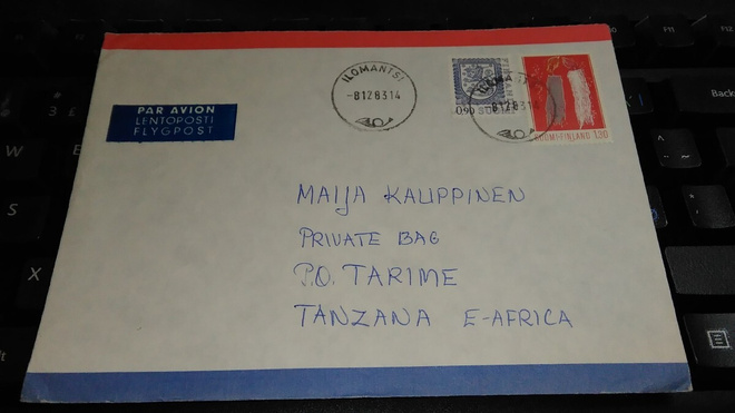 Ilomantsi - Tanzania kuori 1983
