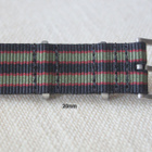 NATO 20mm " Bond " musta/oliivi/pun - pikkukuva 5
