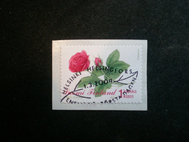 EP-leimattu merkki 1. lk Ruusu 2004 - LaPe 1690