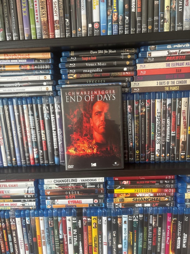 End of days suomijulkaisu Arnold Schwarzenegger