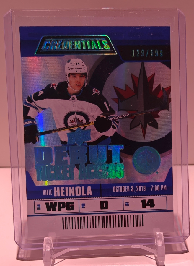 Ville Heinola /699 Rookie - Debut Ticket Access