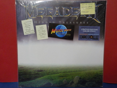MEGADETH - HIDDEN TREASURES UUSI "SS" U.S 2026 LP