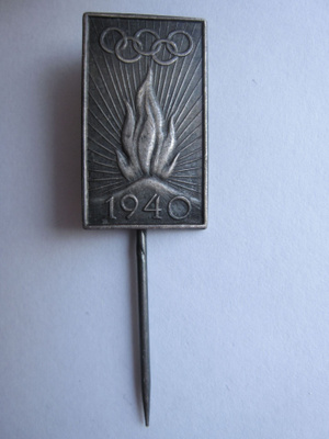Olympia 1940 Helsinki neulamerkki