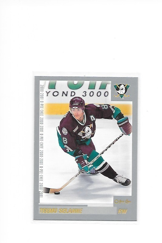 2000-01 OPC #64 Teemu Selänne Anaheim Ducks