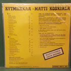 MATTI KOSKIALA - RYTMIIKKAA EX+/EX+ FIN -71 1. PAINOS LP - pikkukuva 2
