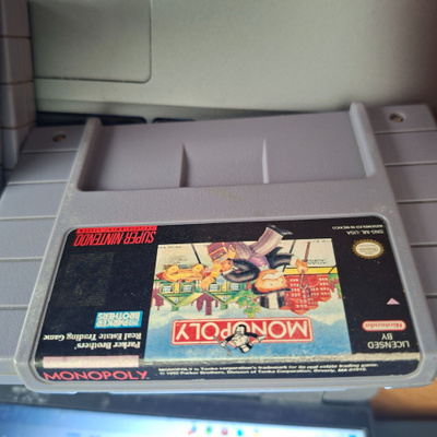 SNES Monopoly USA