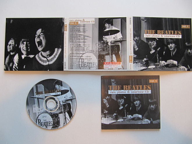 The Beatles Rare Photos & Interview CD  JAPANI PROMO