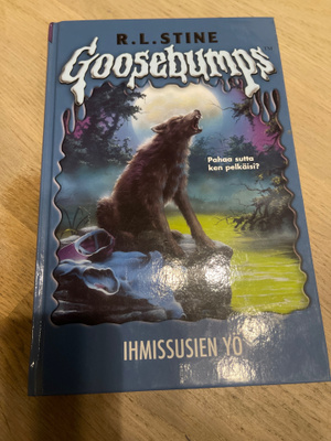 R L Stine Goosebumps Ihmissusien yo taskukirja